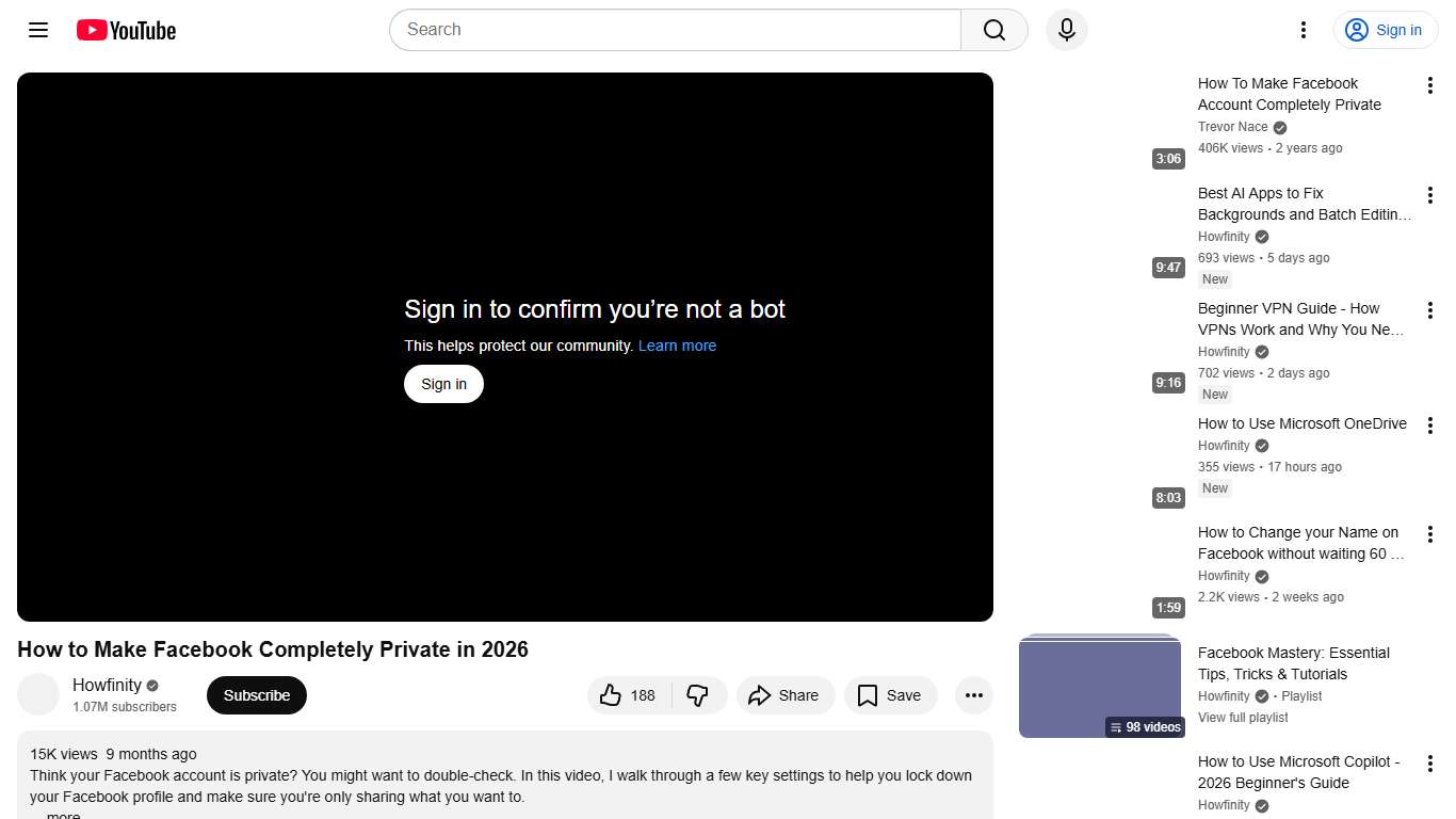 How to Make Facebook Completely Private in 2026 - YouTube